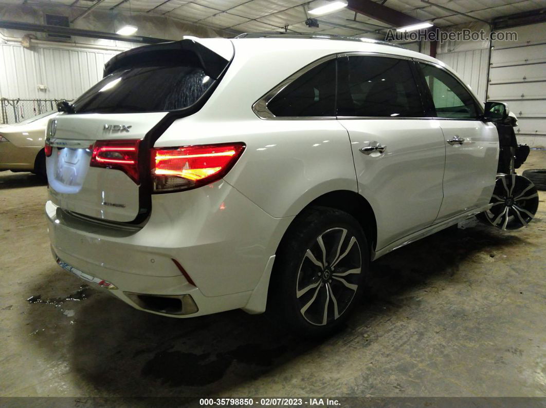 2020 Acura Mdx Advance Package White vin: 5J8YD4H83LL031854