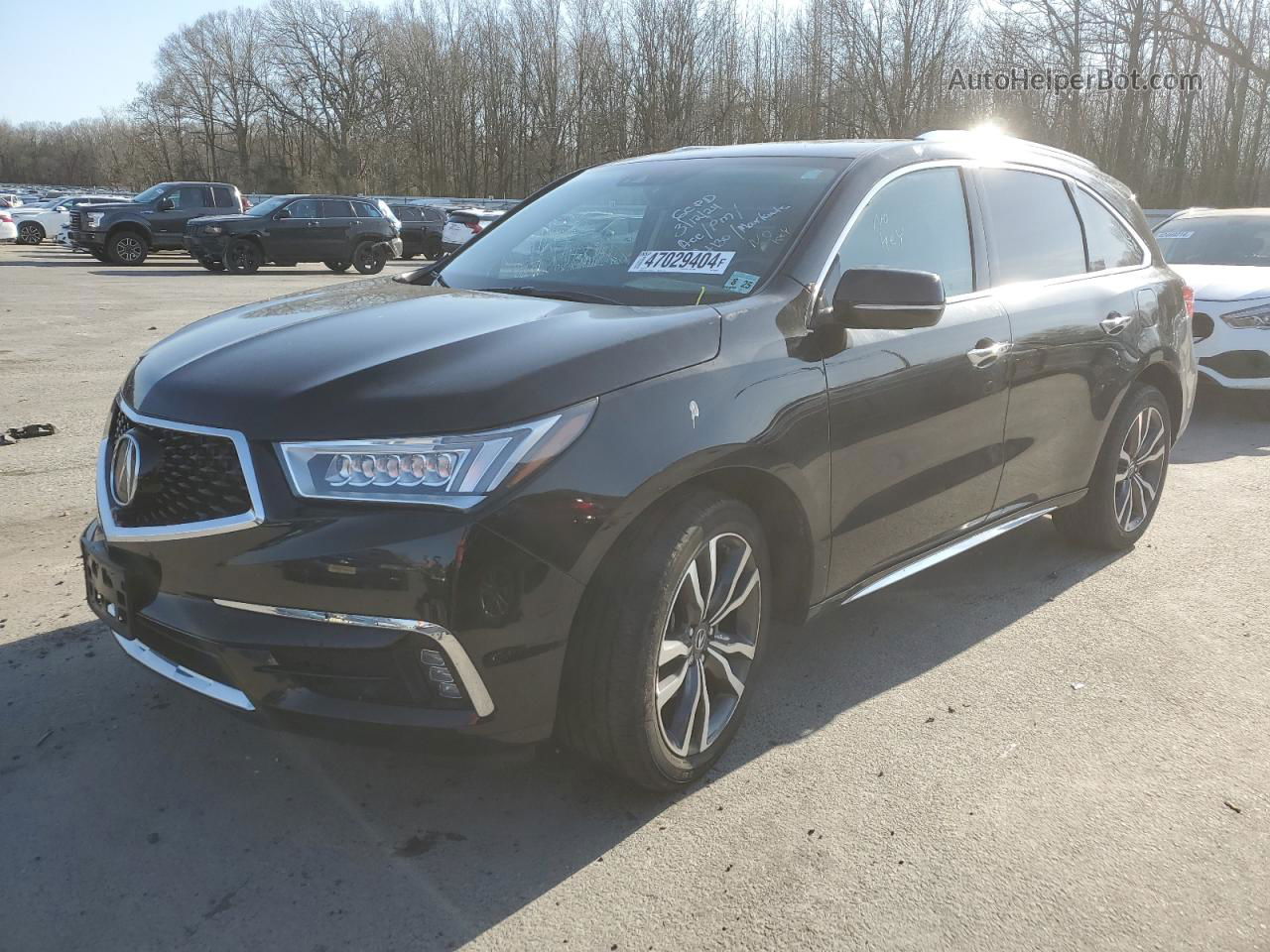 2020 Acura Mdx Advance Black vin: 5J8YD4H85LL028003