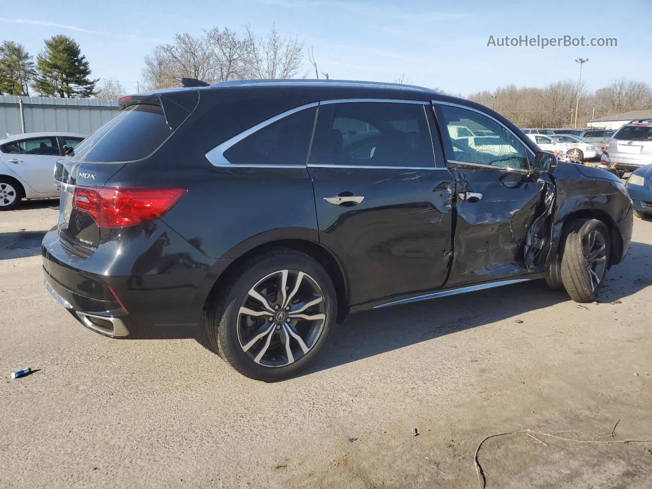 2020 Acura Mdx Advance Black vin: 5J8YD4H85LL028003