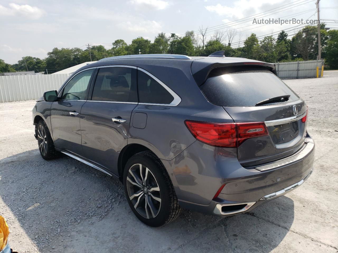 2020 Acura Mdx Advance Gray vin: 5J8YD4H8XLL051308