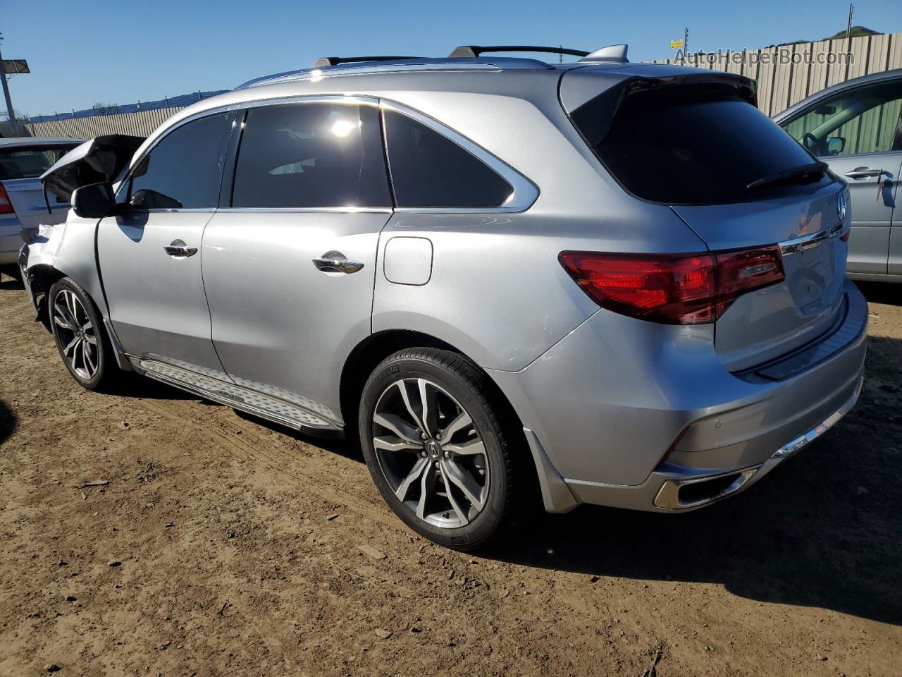 2020 Acura Mdx Advance Silver vin: 5J8YD4H90LL013871