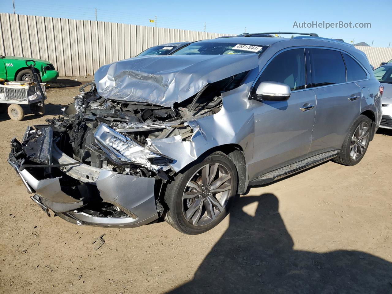 2020 Acura Mdx Advance Silver vin: 5J8YD4H90LL013871