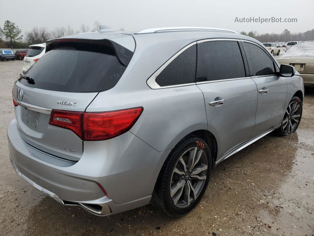 2020 Acura Mdx Advance Silver vin: 5J8YD4H91LL013751