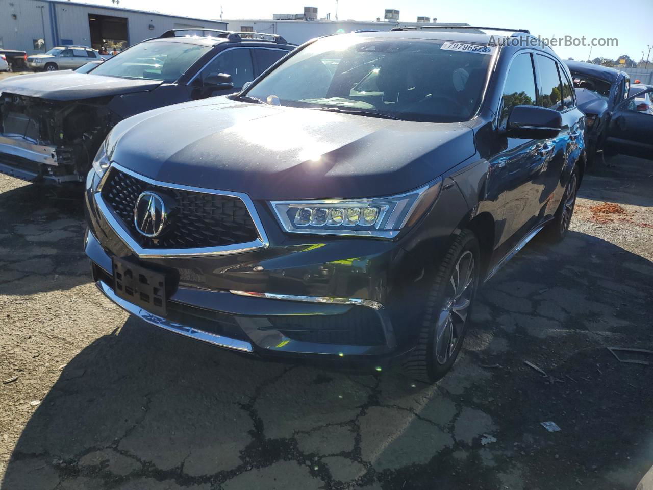 2020 Acura Mdx Sport Hybrid Technology Серый vin: 5J8YD7H51LL001419