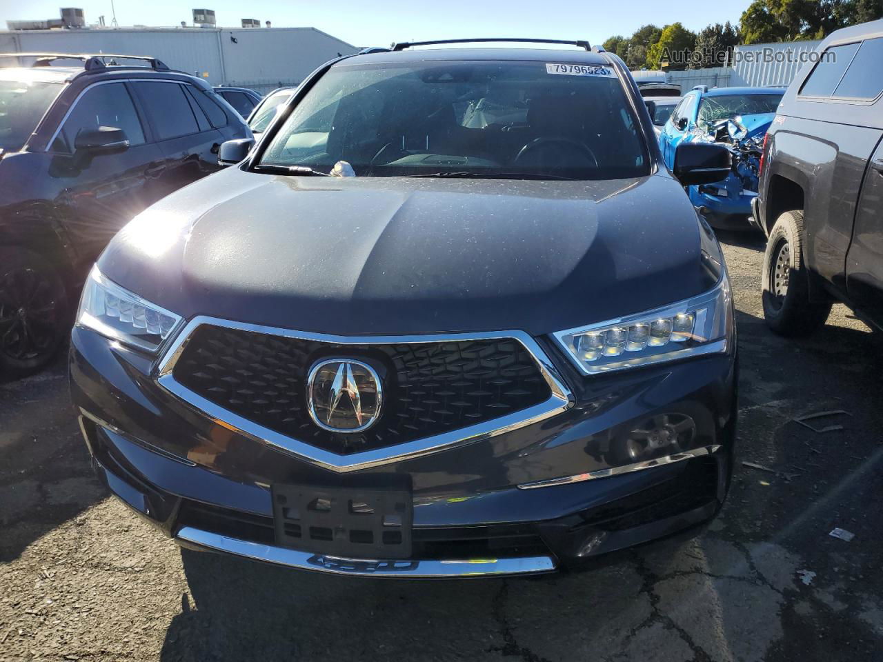 2020 Acura Mdx Sport Hybrid Technology Серый vin: 5J8YD7H51LL001419