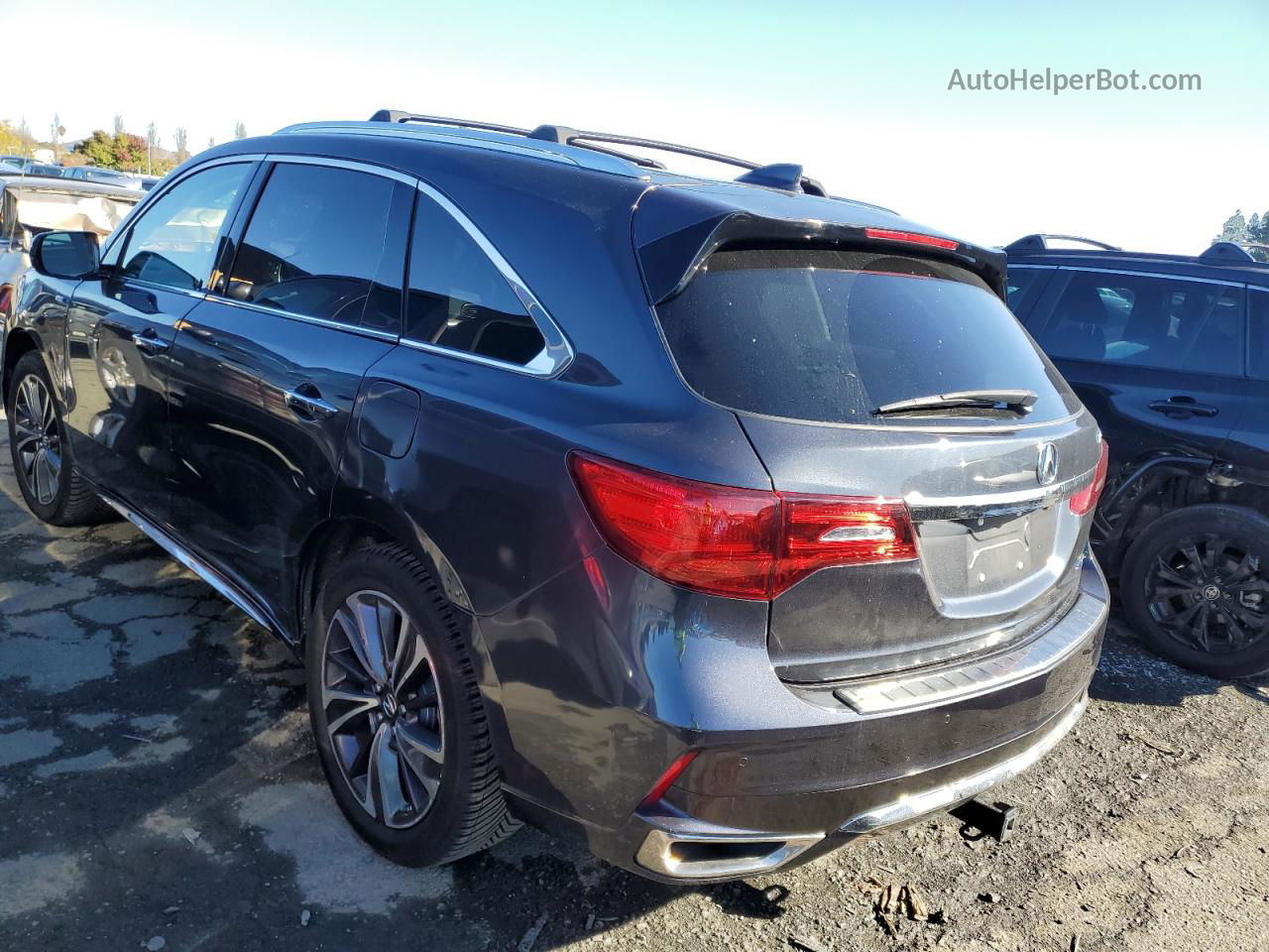 2020 Acura Mdx Sport Hybrid Technology Серый vin: 5J8YD7H51LL001419