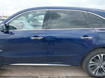 2020 Acura Mdx Sport Hybrid Technology Package Blue vin: 5J8YD7H59LL001457