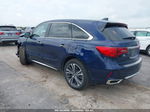 2020 Acura Mdx Sport Hybrid Technology Package Blue vin: 5J8YD7H59LL001457