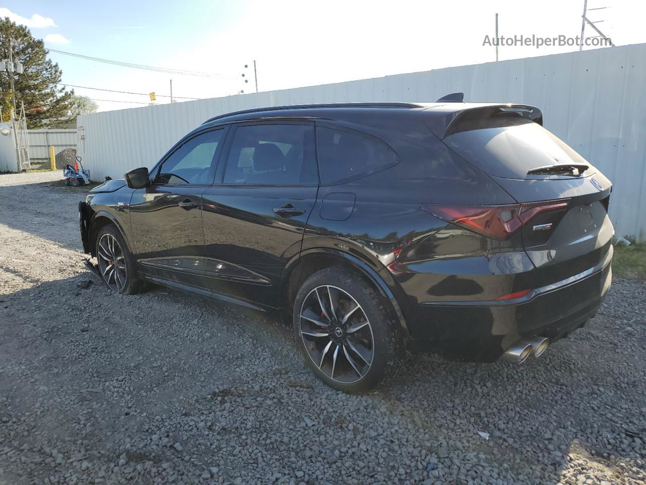 2023 Acura Mdx Type S Advance Черный vin: 5J8YD8H83PL000424