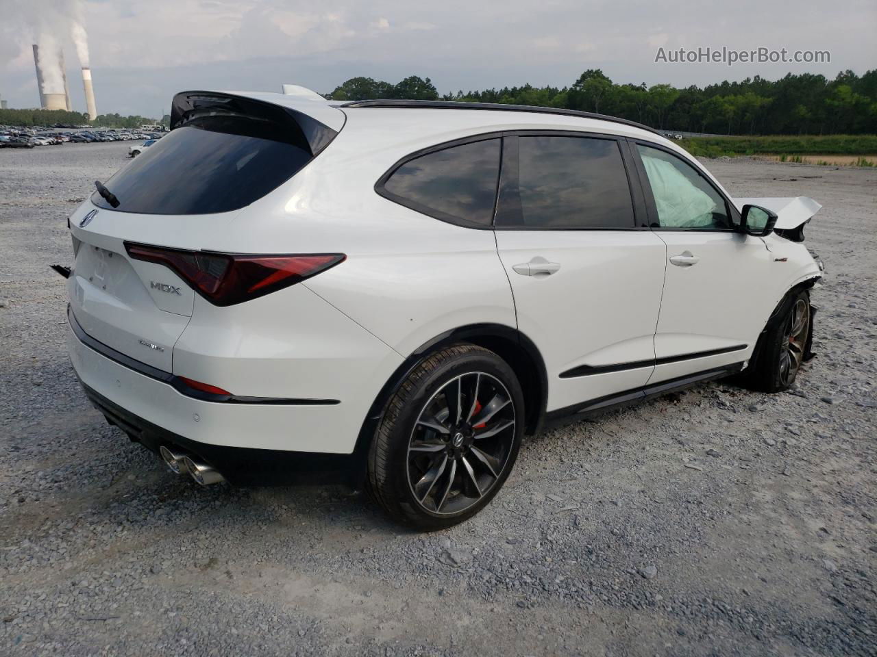 2023 Acura Mdx Type S Advance Белый vin: 5J8YD8H88PL001861