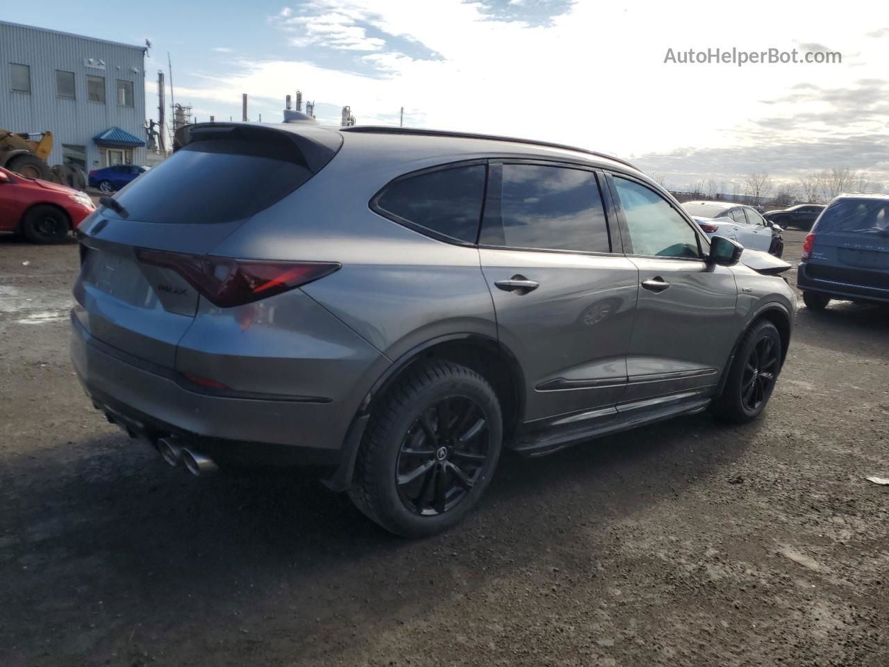 2023 Acura Mdx Type S Advance Серый vin: 5J8YD8H88PL800104