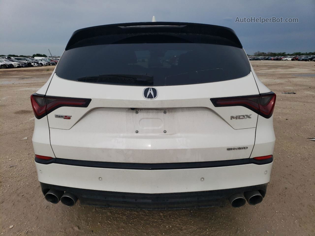 2023 Acura Mdx Type S Advance Белый vin: 5J8YD8H8XPL003868