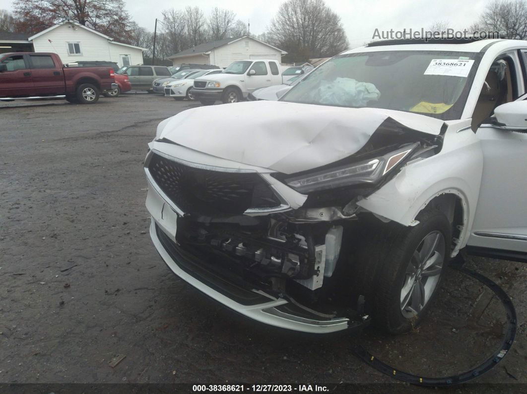 2023 Acura Mdx Base (a10) White vin: 5J8YD9H34PL003844