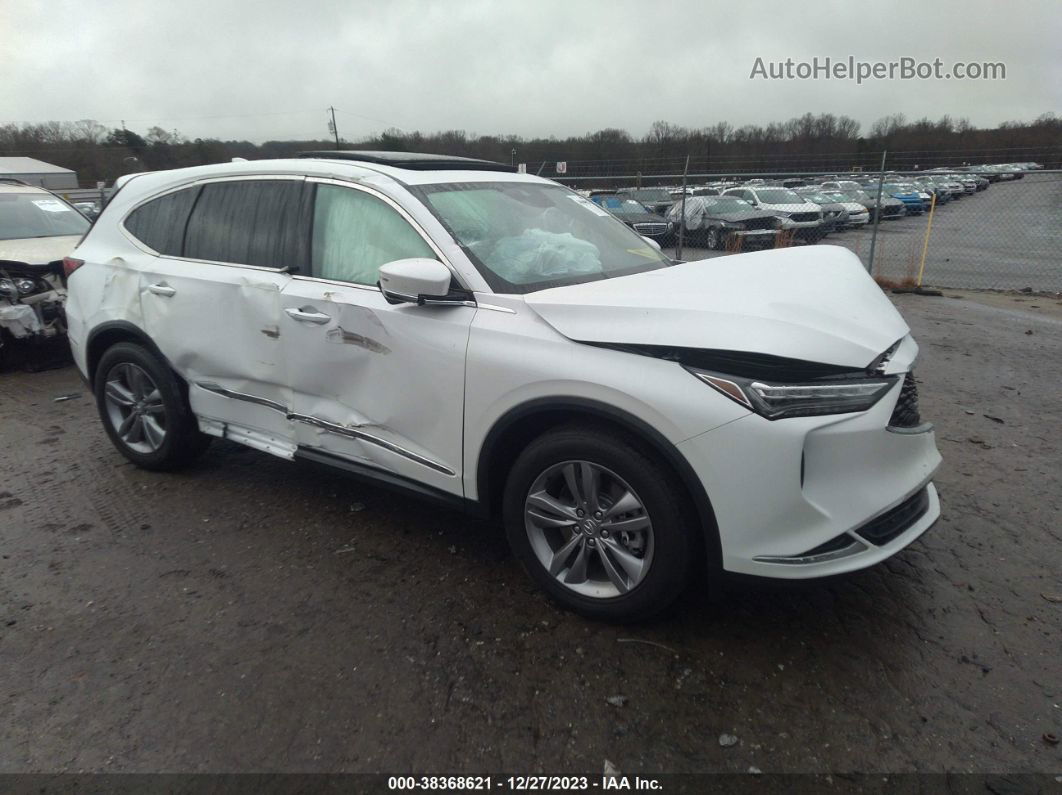 2023 Acura Mdx Base (a10) White vin: 5J8YD9H34PL003844