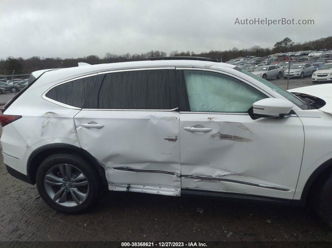 2023 Acura Mdx Base (a10) White vin: 5J8YD9H34PL003844