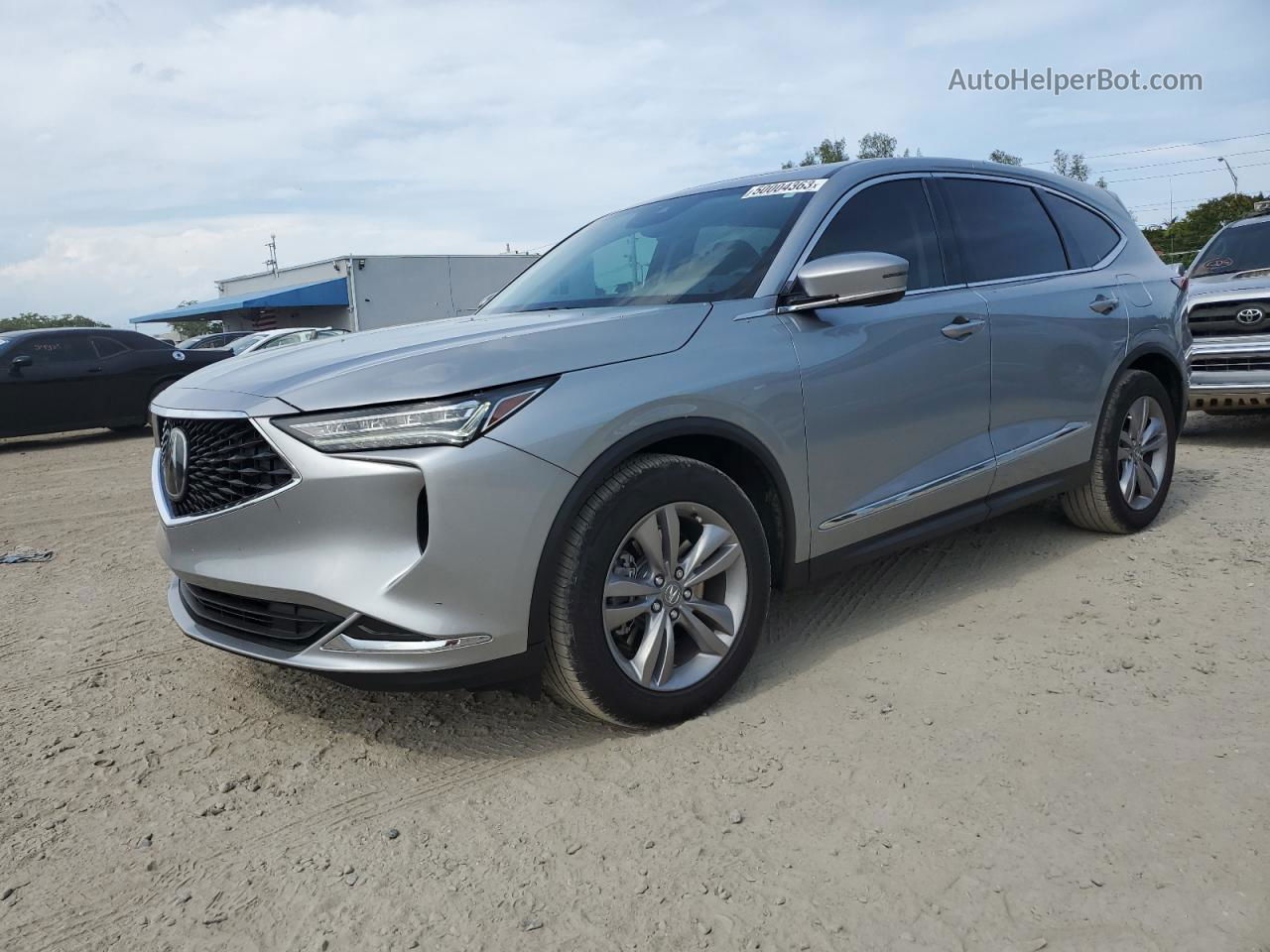 2023 Acura Mdx  Silver vin: 5J8YD9H36PL000735