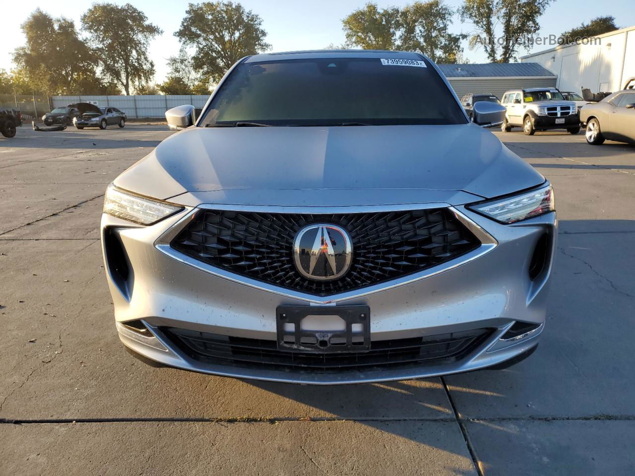 2023 Acura Mdx  Silver vin: 5J8YD9H38PL007430