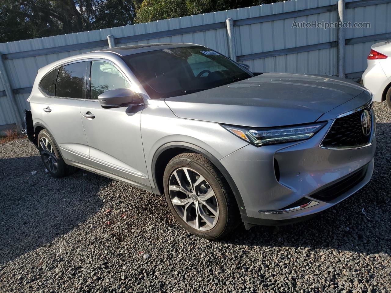 2023 Acura Mdx Technology Silver vin: 5J8YD9H40PL000545