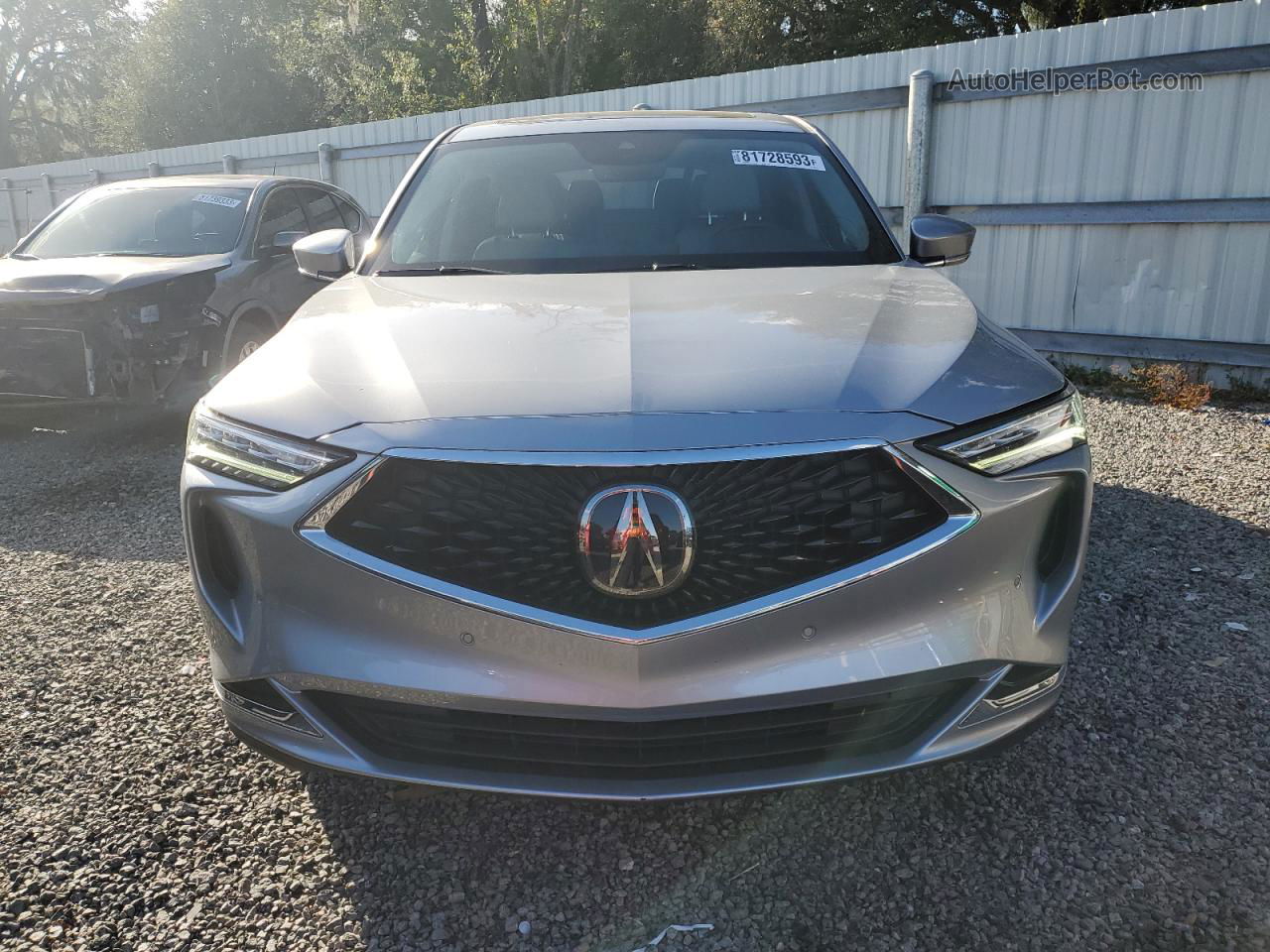 2023 Acura Mdx Technology Silver vin: 5J8YD9H40PL000545