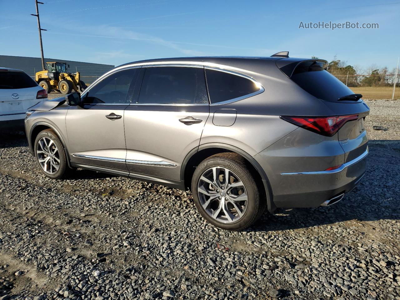 2023 Acura Mdx Technology Серый vin: 5J8YD9H42PL001356