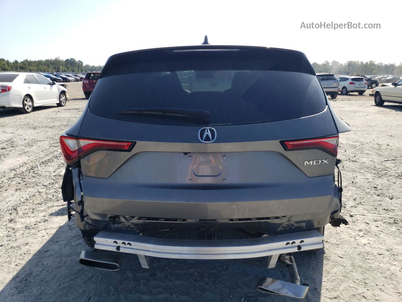 2023 Acura Mdx Technology Серебряный vin: 5J8YD9H42PL003026