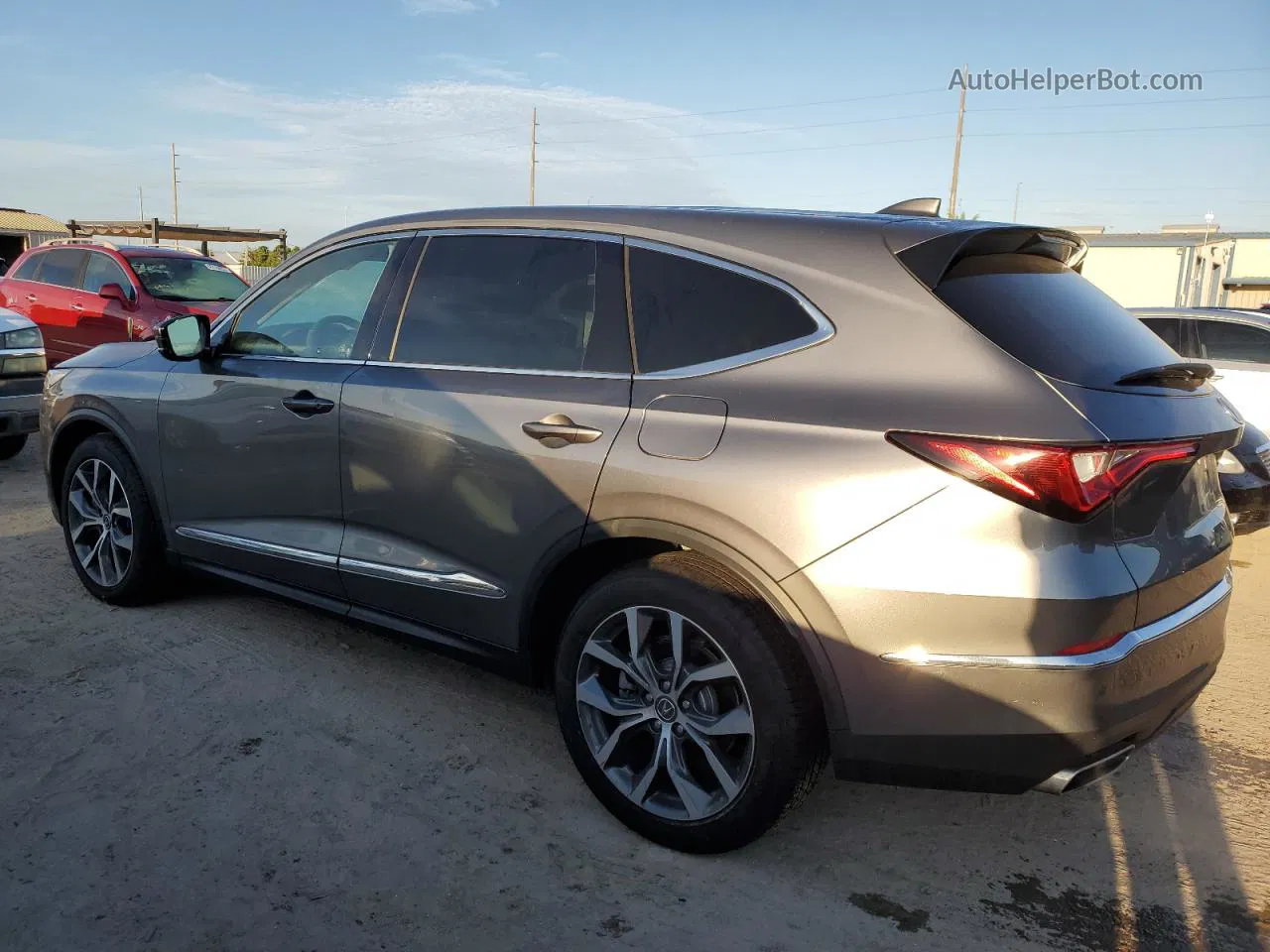 2023 Acura Mdx Technology Gray vin: 5J8YD9H45PL001383