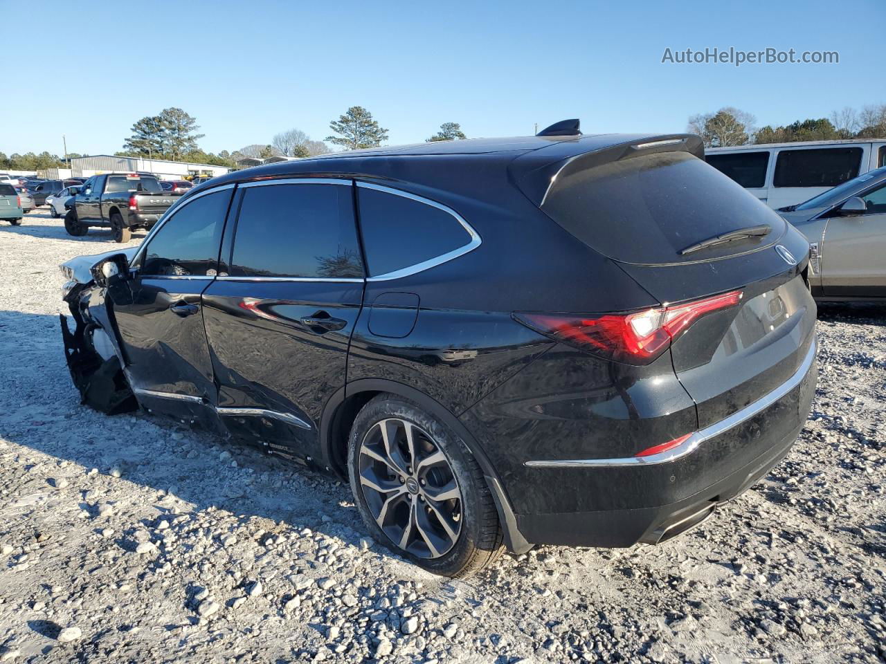 2023 Acura Mdx Technology Black vin: 5J8YD9H45PL001898