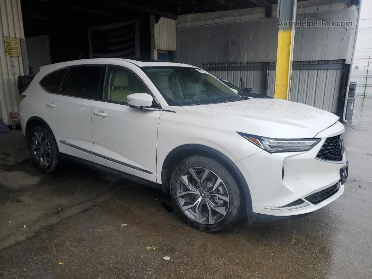 2023 Acura Mdx Technology White vin: 5J8YD9H45PL002663