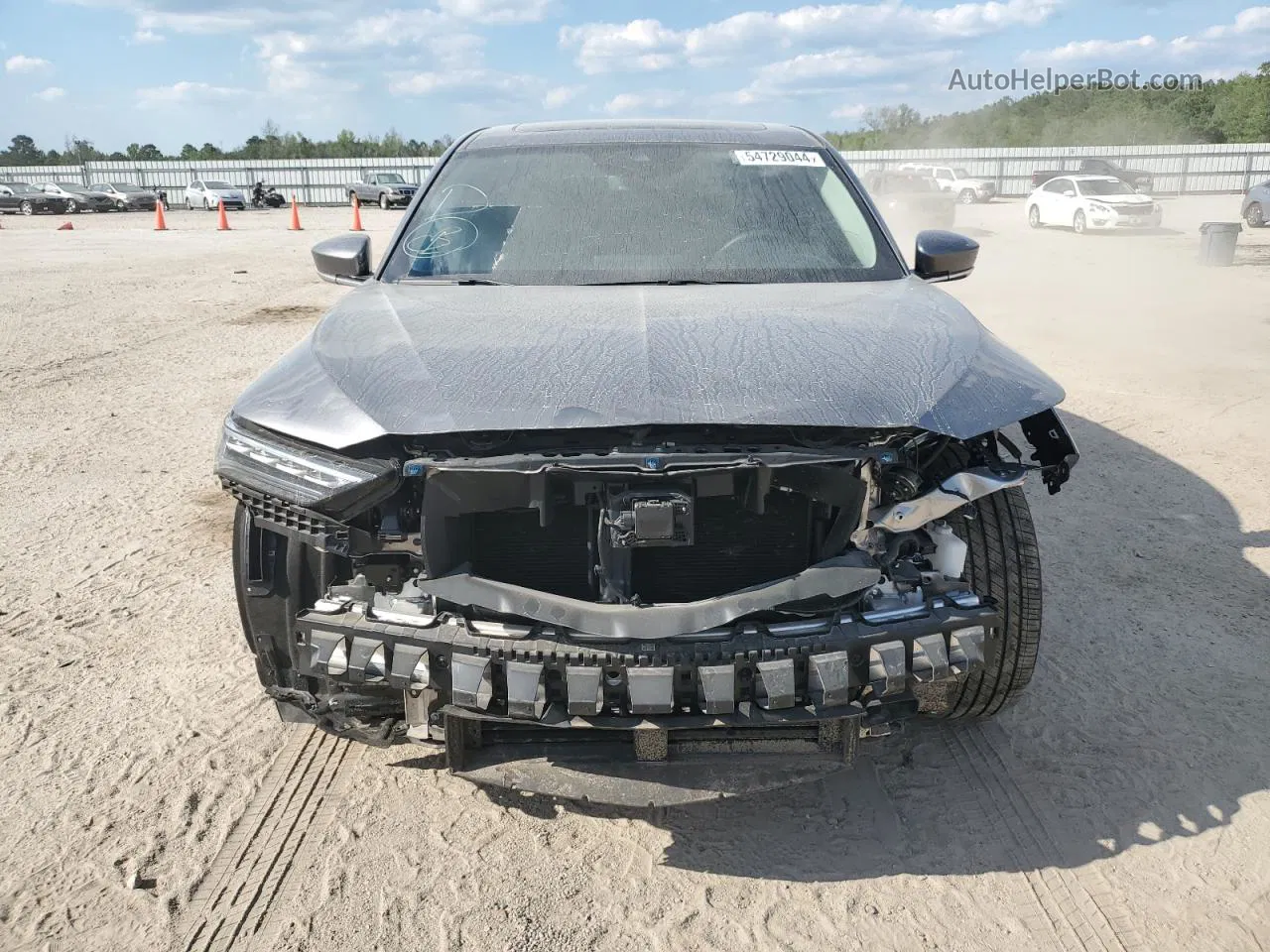 2023 Acura Mdx Technology Gray vin: 5J8YD9H46PL001277