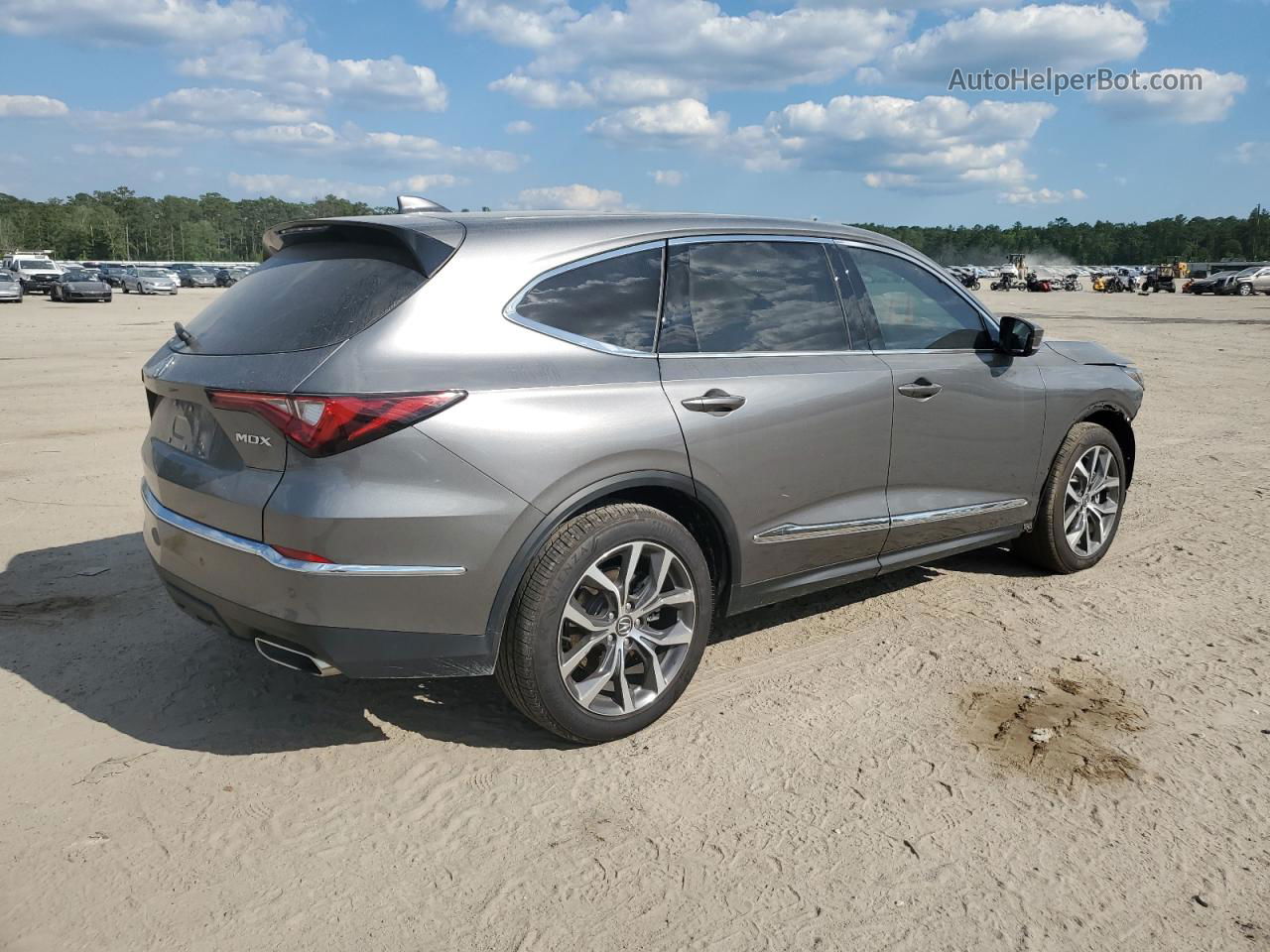 2023 Acura Mdx Technology Gray vin: 5J8YD9H46PL001277