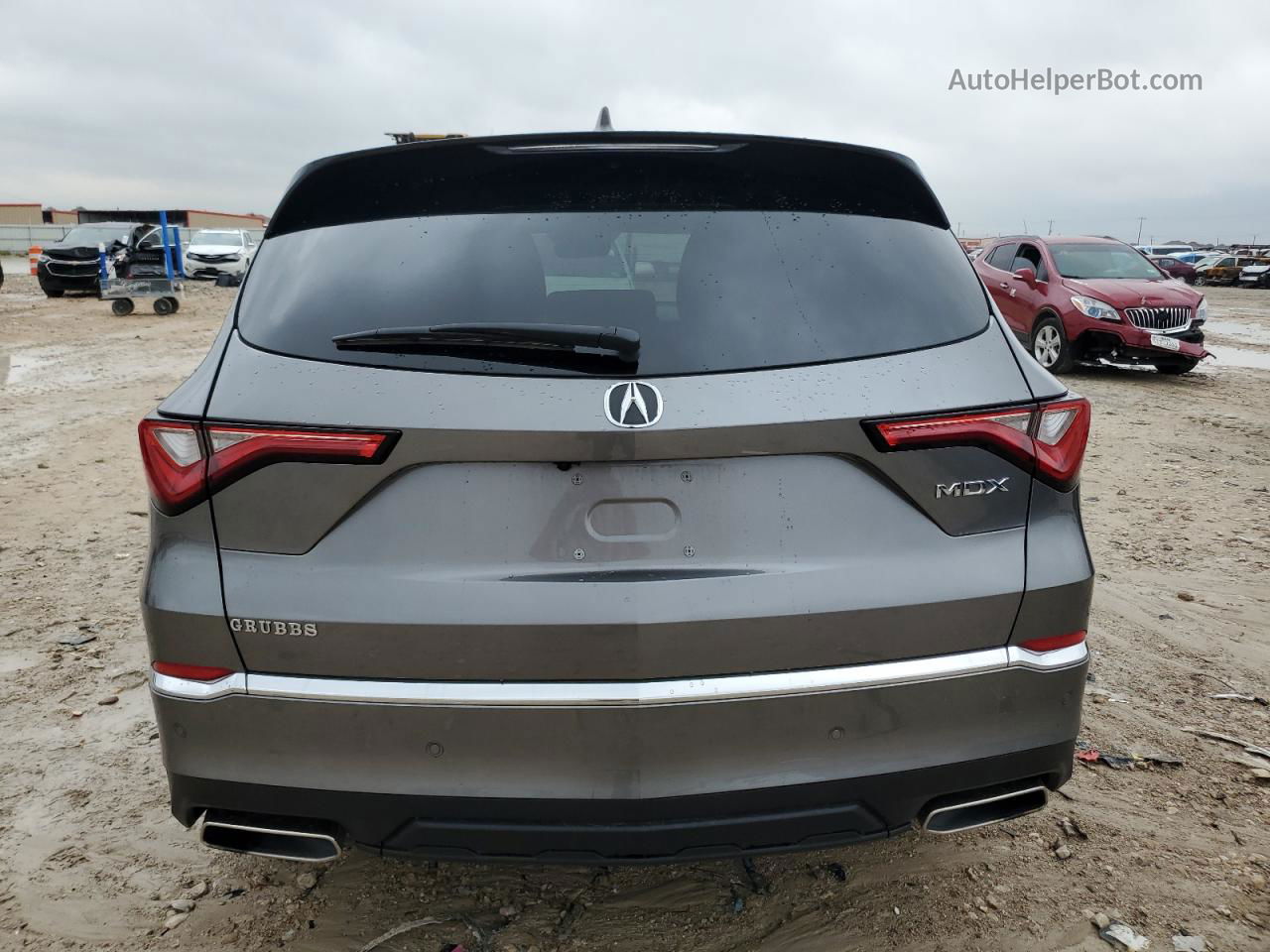 2023 Acura Mdx Technology Серый vin: 5J8YD9H47PL001384