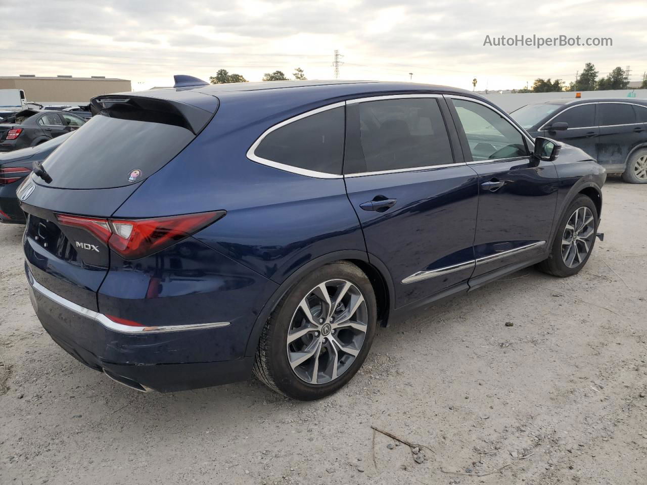 2023 Acura Mdx Technology Синий vin: 5J8YD9H47PL005631