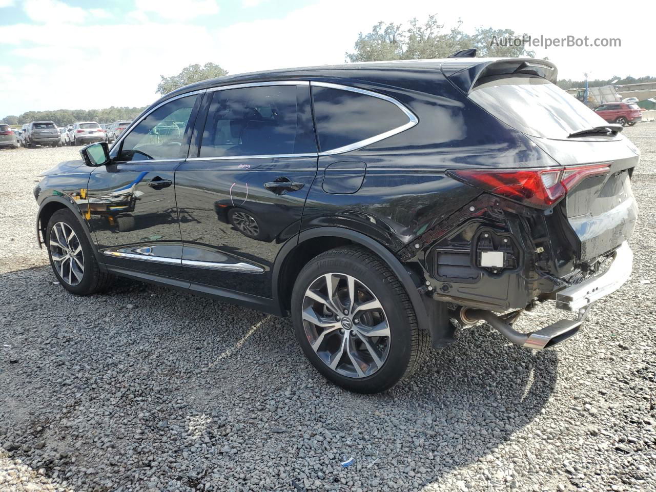 2023 Acura Mdx Technology Black vin: 5J8YD9H48PL008022