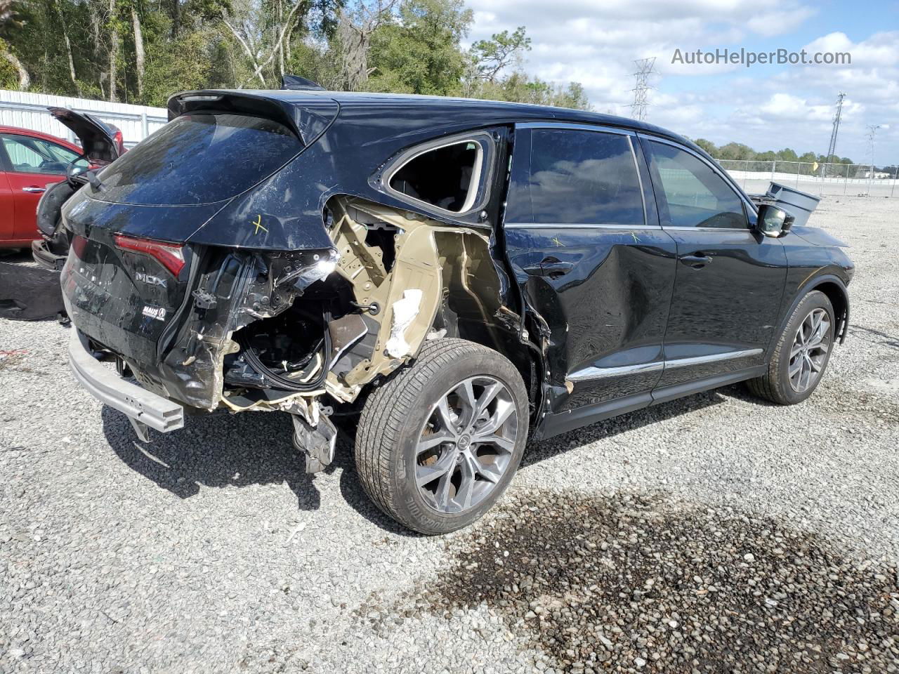 2023 Acura Mdx Technology Black vin: 5J8YD9H48PL008022