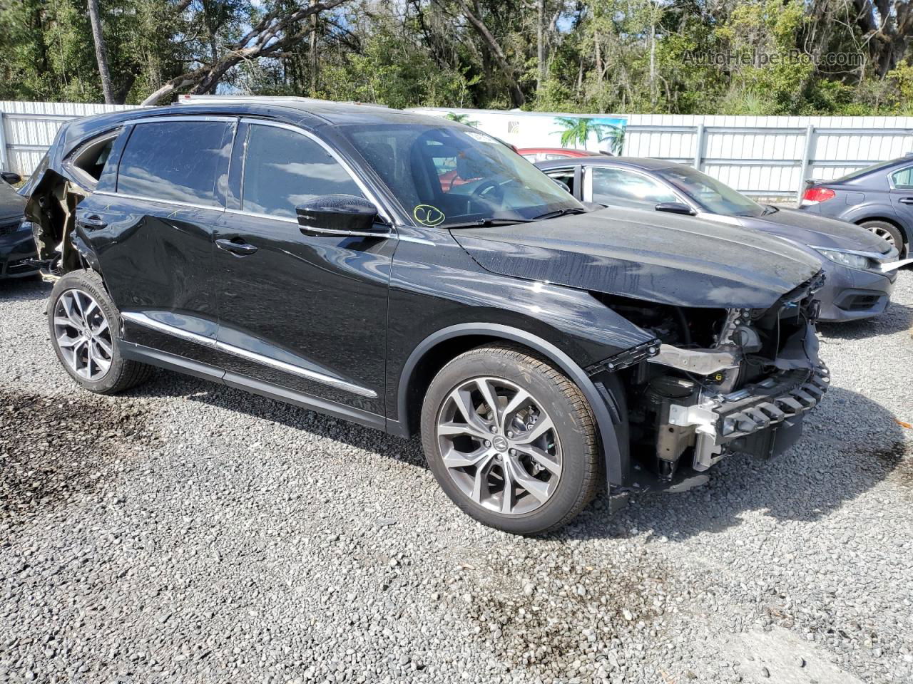 2023 Acura Mdx Technology Black vin: 5J8YD9H48PL008022