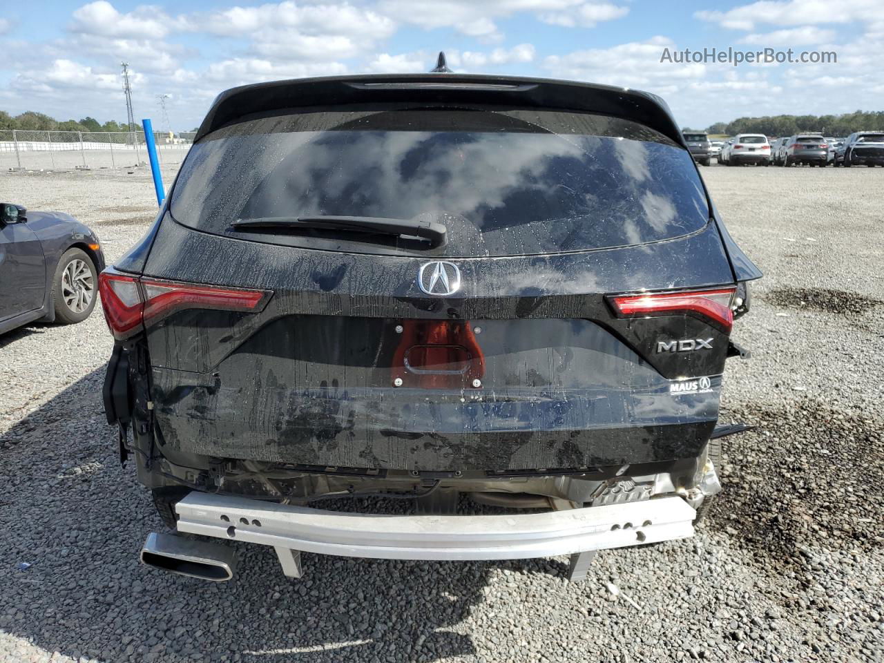 2023 Acura Mdx Technology Black vin: 5J8YD9H48PL008022