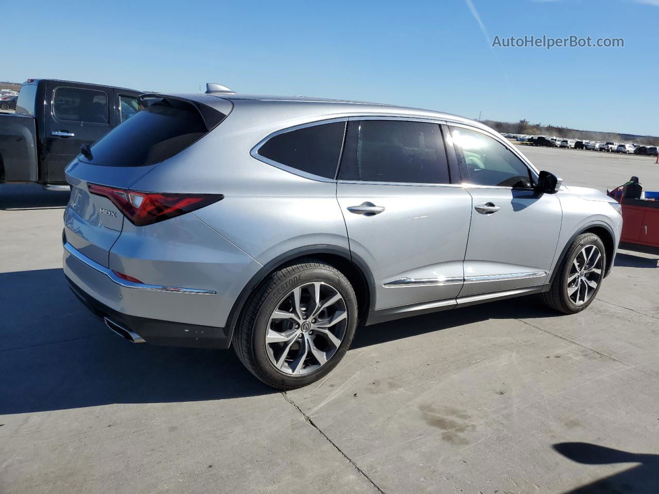 2023 Acura Mdx Technology Silver vin: 5J8YD9H49PL002715