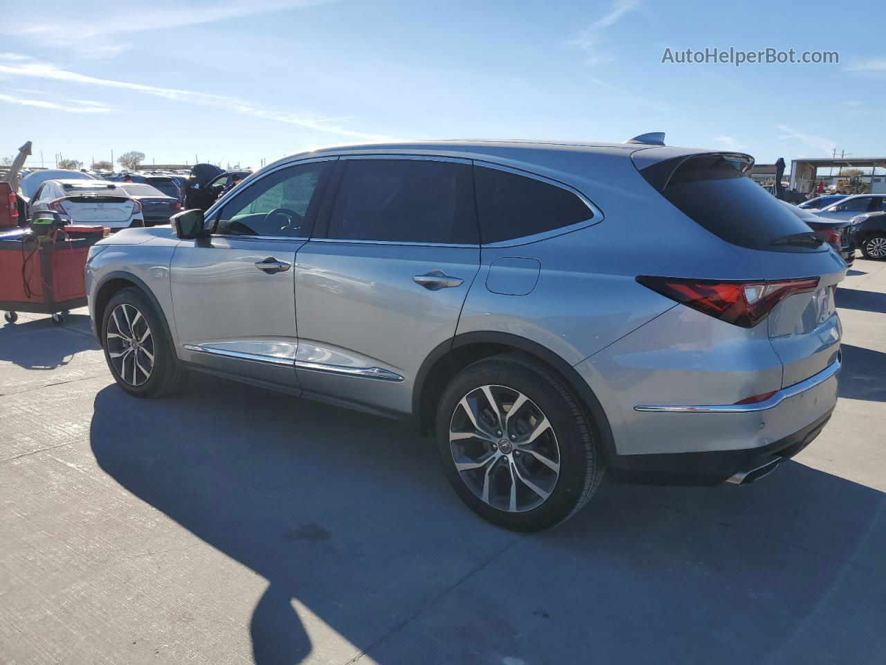 2023 Acura Mdx Technology Silver vin: 5J8YD9H49PL002715