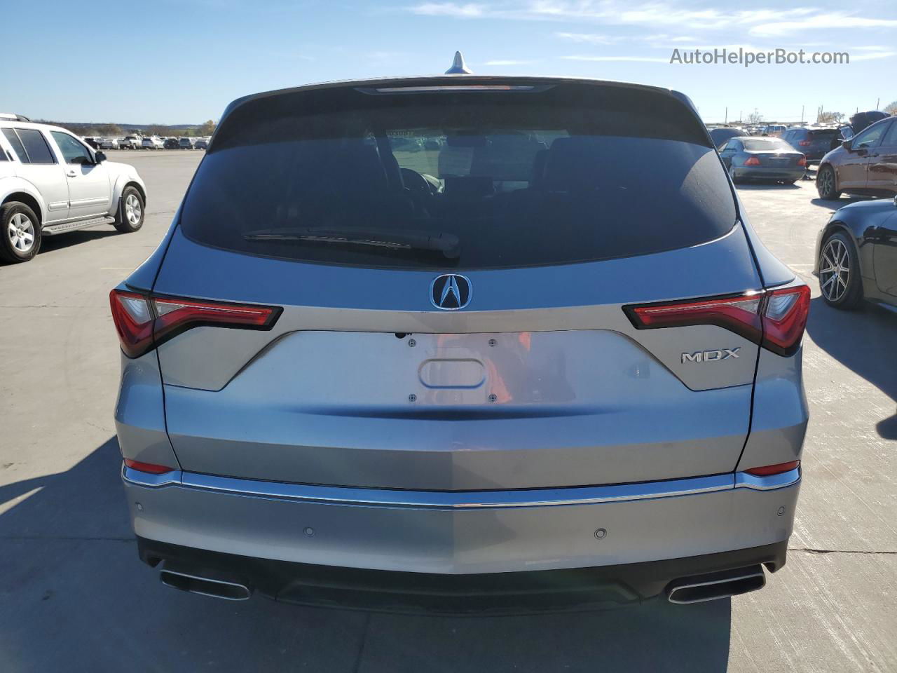 2023 Acura Mdx Technology Silver vin: 5J8YD9H49PL002715