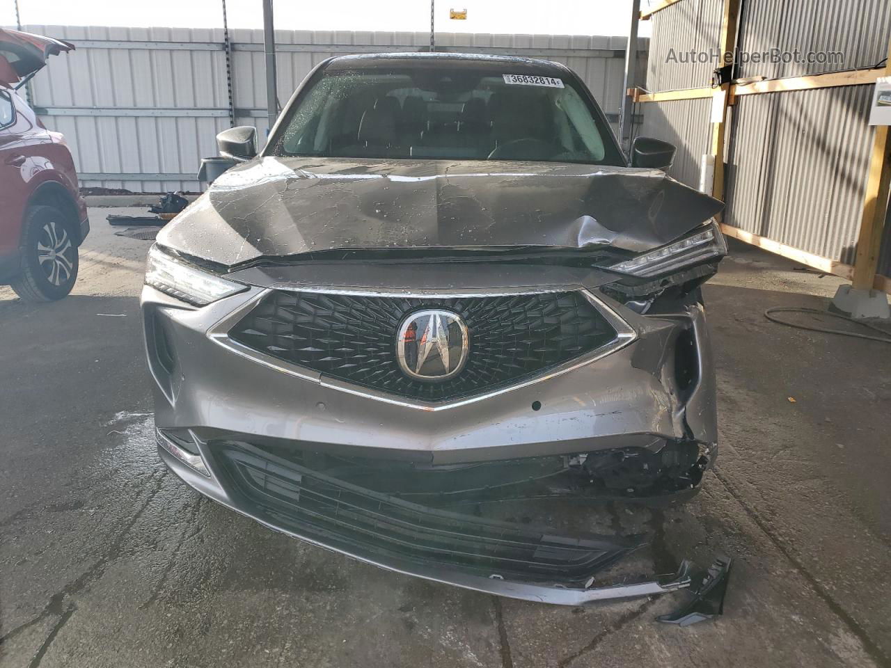 2023 Acura Mdx Technology Gray vin: 5J8YD9H49PL008370