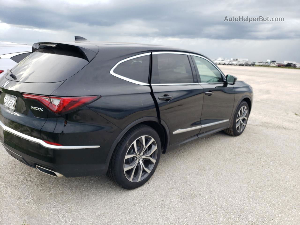 2023 Acura Mdx Technology Черный vin: 5J8YD9H4XPL000584