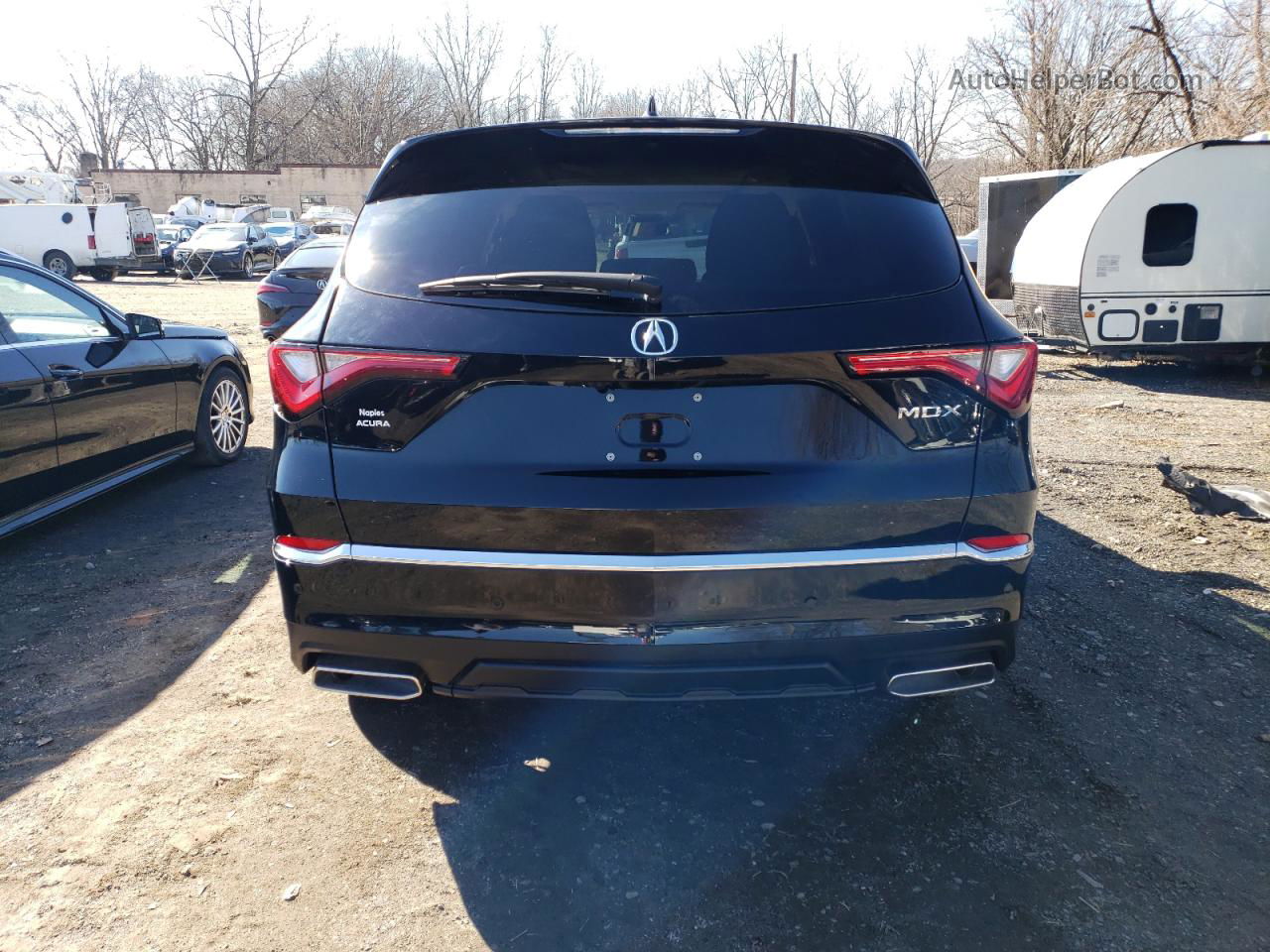 2023 Acura Mdx Technology Black vin: 5J8YD9H4XPL000584