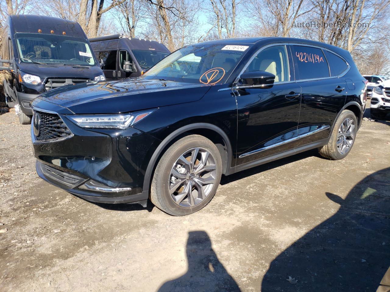 2023 Acura Mdx Technology Black vin: 5J8YD9H4XPL000584