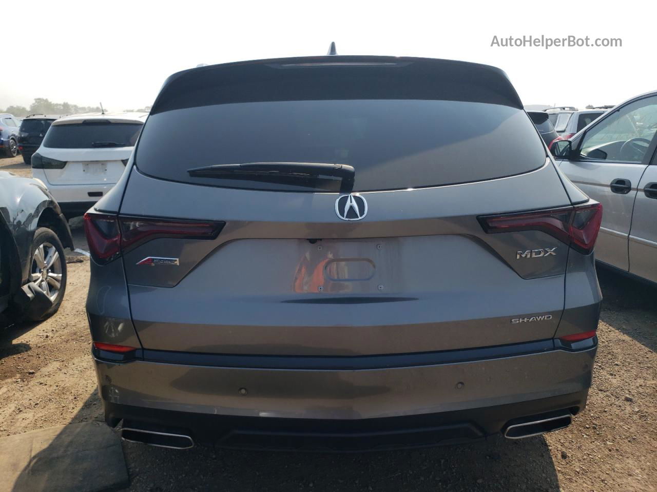 2023 Acura Mdx A-spec Gray vin: 5J8YE1H00PL005952