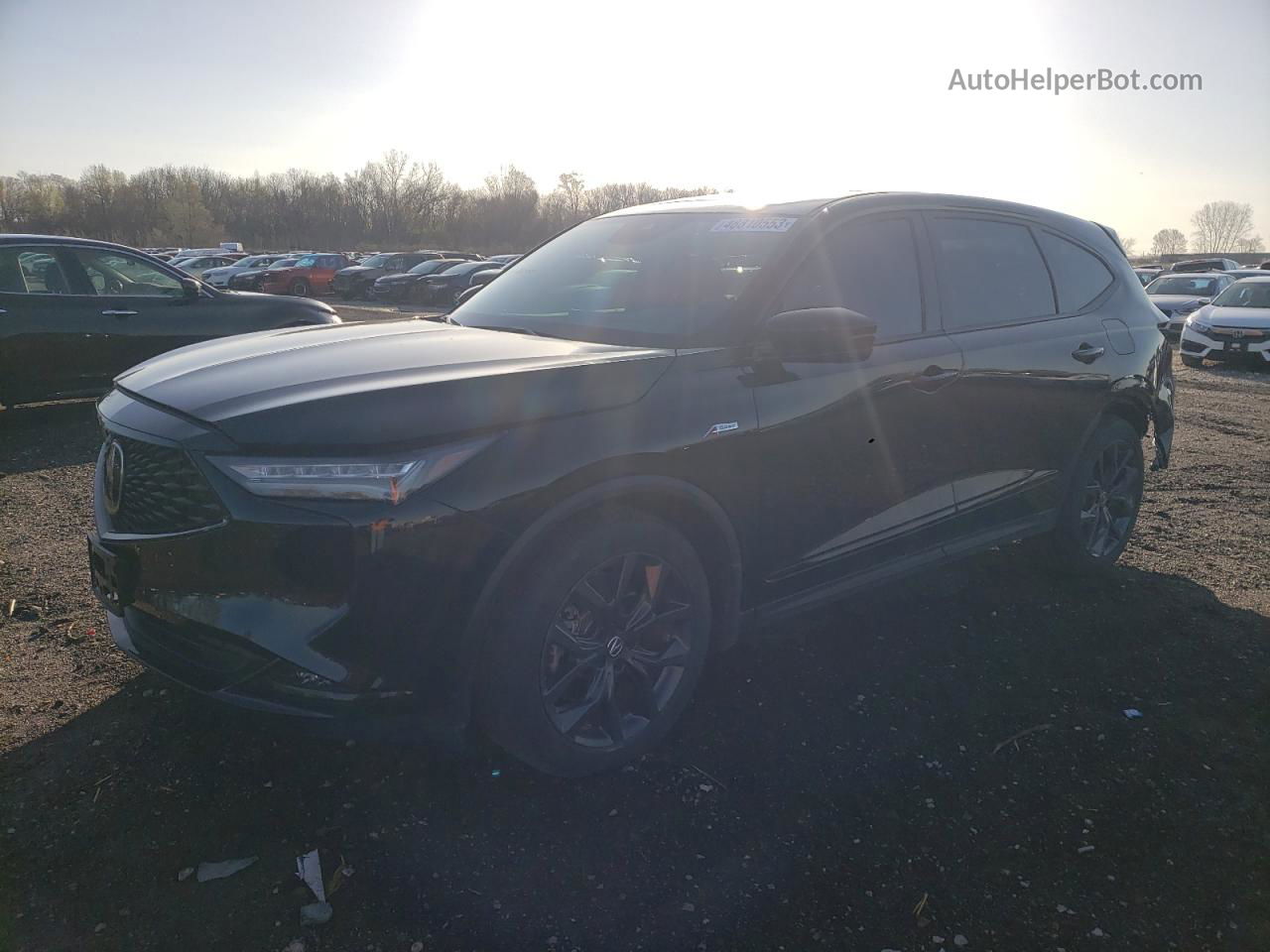 2023 Acura Mdx A-spec Black vin: 5J8YE1H00PL020287