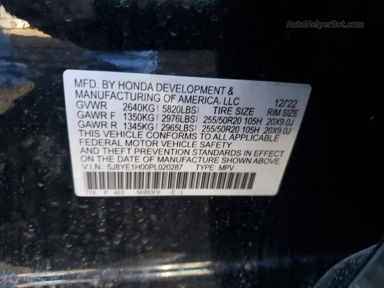 2023 Acura Mdx A-spec Black vin: 5J8YE1H00PL020287