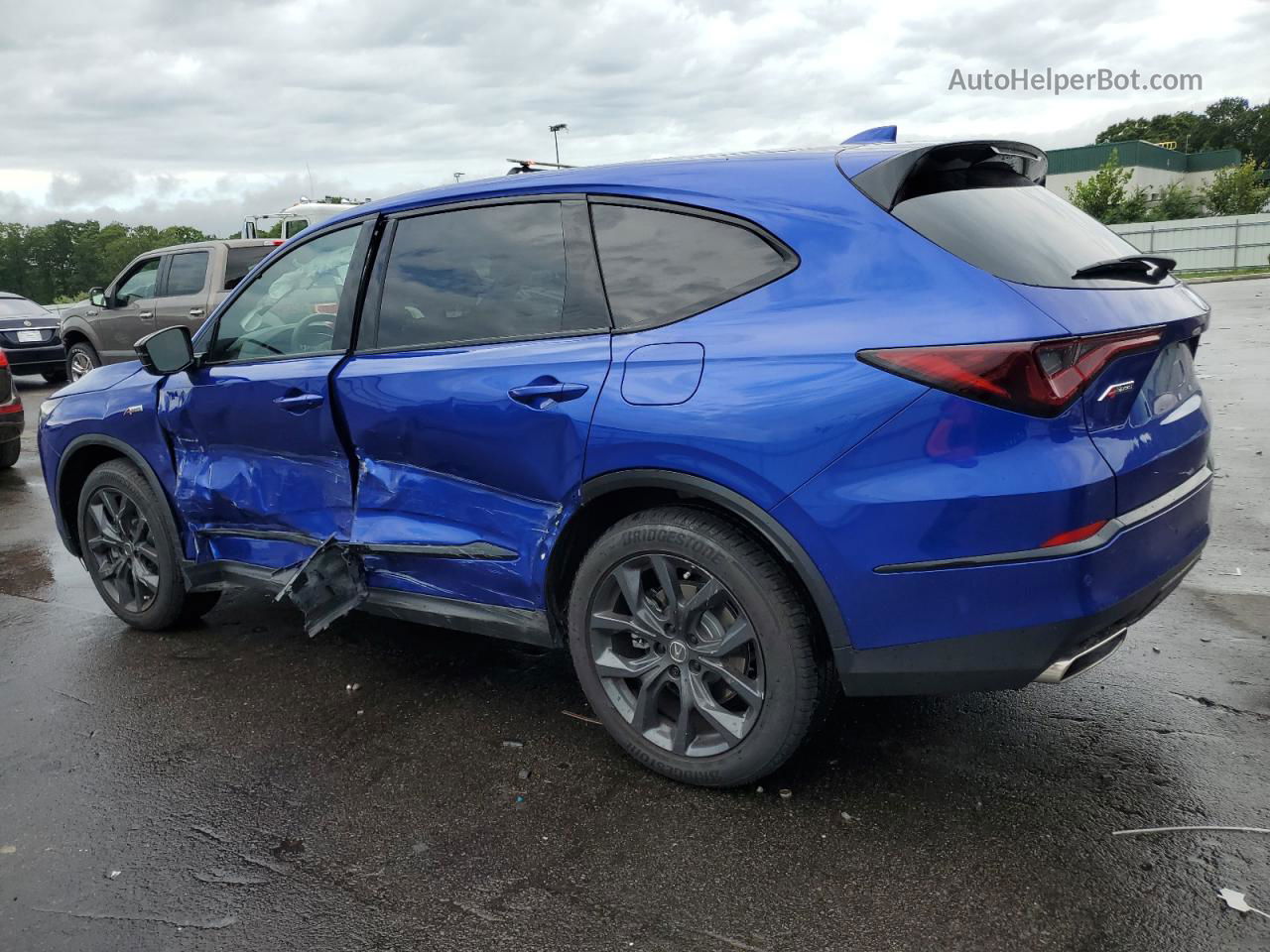 2023 Acura Mdx A-spec Blue vin: 5J8YE1H00PL037705