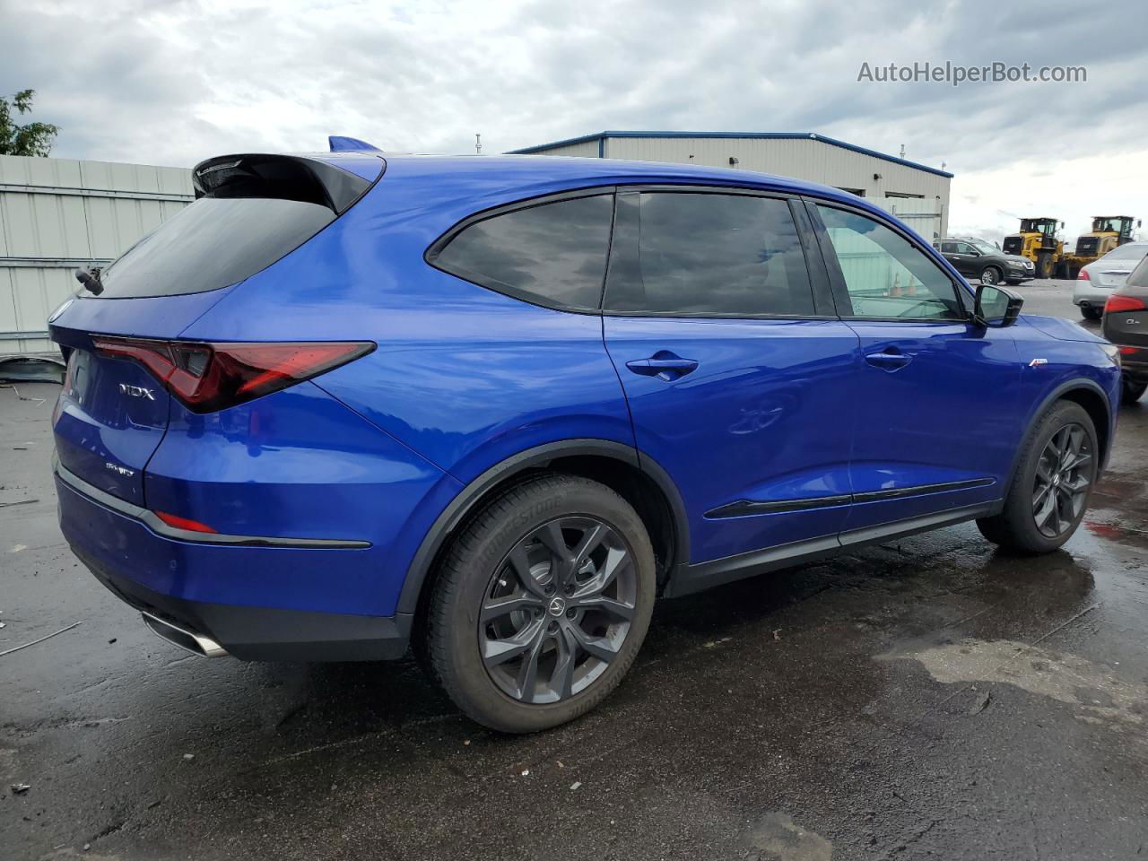 2023 Acura Mdx A-spec Blue vin: 5J8YE1H00PL037705