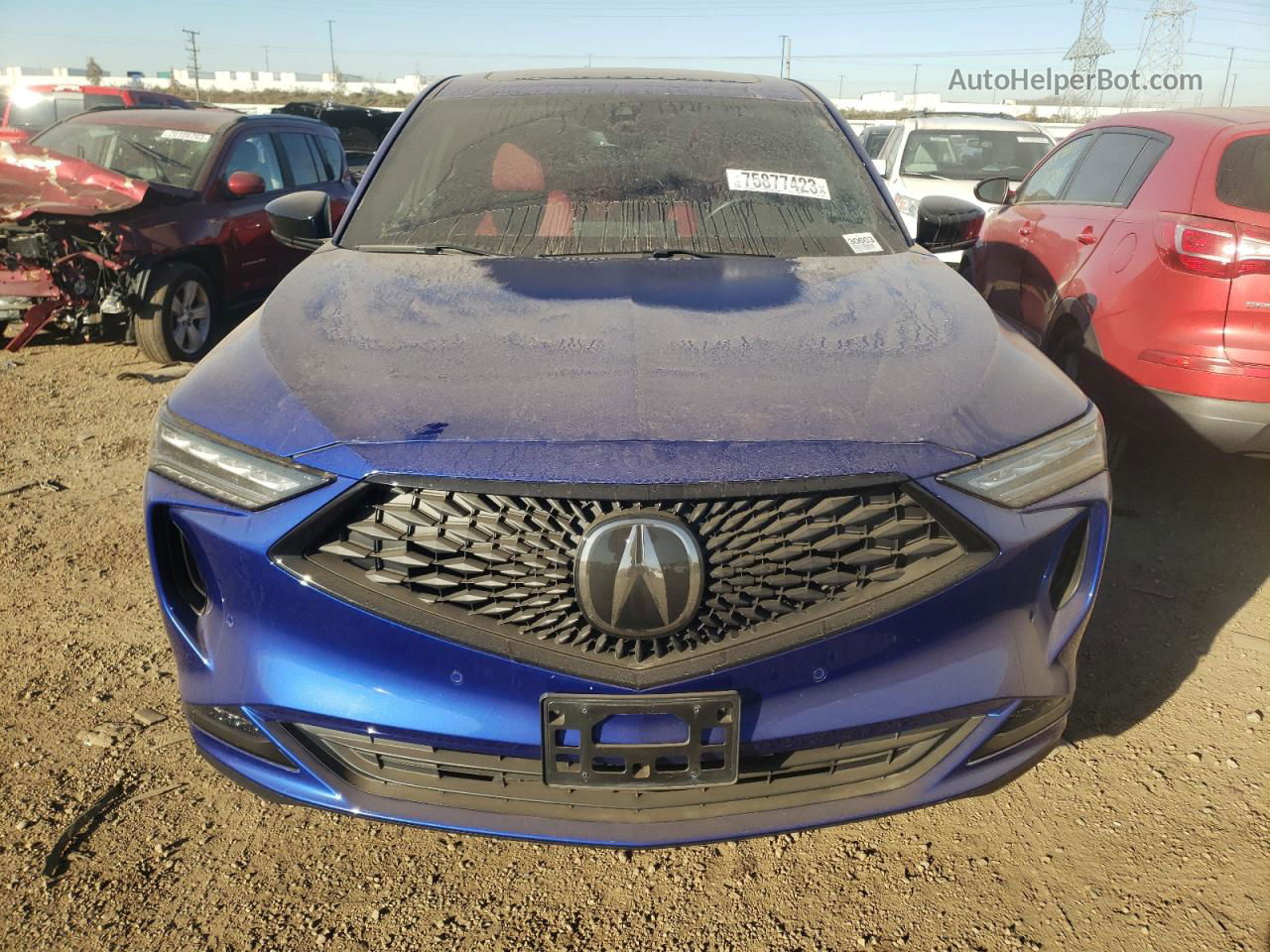 2023 Acura Mdx A-spec Blue vin: 5J8YE1H01PL014496