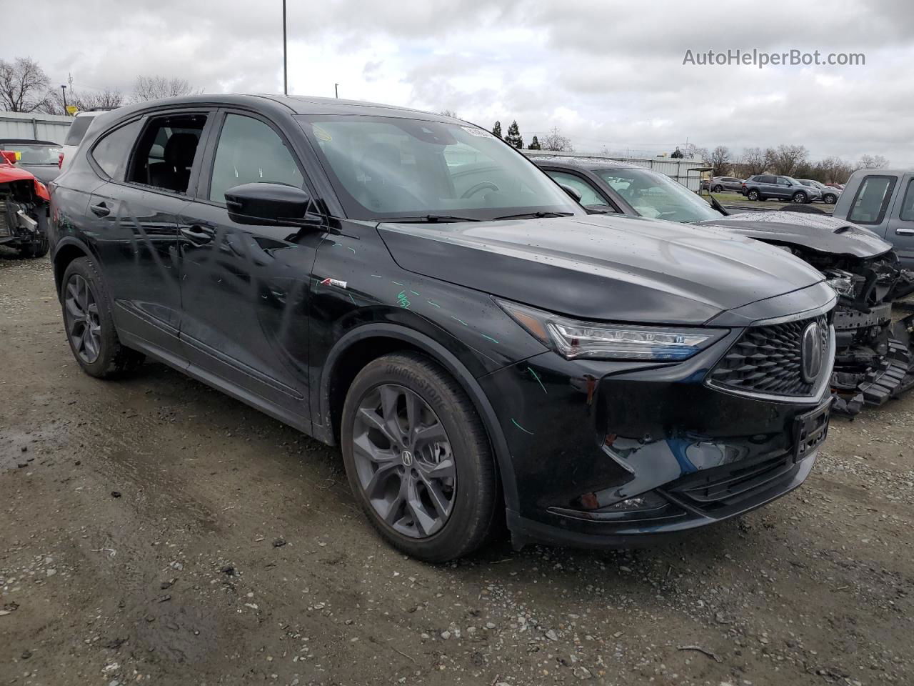 2023 Acura Mdx A-spec Black vin: 5J8YE1H01PL014708